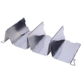 9 Plate Foldable Burner Windshield Outdoor Camping