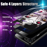 Naruto Sasuke Glass Case For Apple Iphones