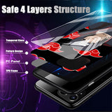 Naruto Glass Case For Apple Iphones