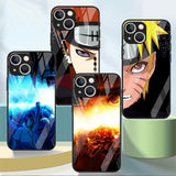 Naruto Glass Case For Apple iPhones