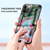 Dragon Ball Glass Case For Apple iPhones
