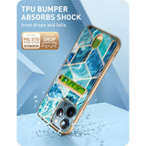 Cosmo Wallet Slim Designer Card Slot Wallet Case for iPhone 13 pro max