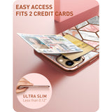 Cosmo Wallet Slim Designer Card Slot Wallet Case for iPhone 13 pro max