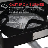 Portable One Burner Camp Stove