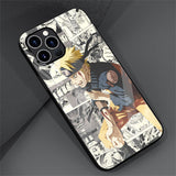 Kakashi Glass Case For Apple iPhones