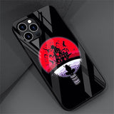 Naruto Akatsuki Glass Case For Apple iPhones