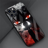 Naruto Sasuke Glass Case For Apple Iphones