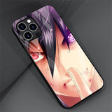Naruto Glass Case For Apple iPhones