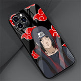 Naruto Glass Case For Apple Iphones