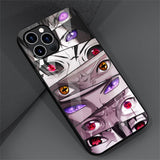 Naruto Sasuke Glass Case For Apple Iphones