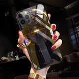 Anime Demon Slayer Kimetsu No Yaiba Tempered Glass Case For Apple IPhones