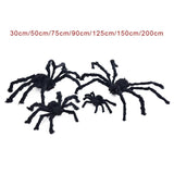Black Spider Halloween Decoration