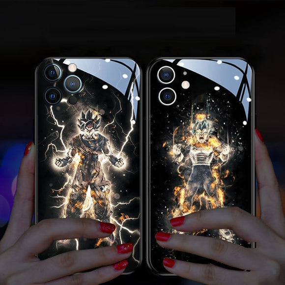 Dragon Ball Led Flash Music Light Up Phone Case For Iphones