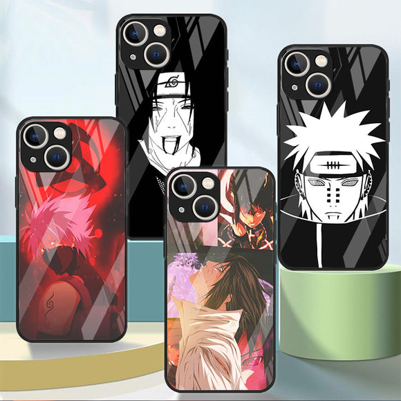 Naruto Glass Case For Apple Iphones