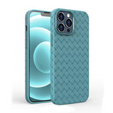 Breathable Mesh Mesh BV Soft Silicone Case for iPhone 12 Mini 13 12 Pro Max Shock Resistant