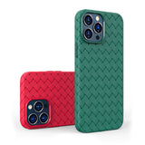 Breathable Mesh Mesh BV Soft Silicone Case for iPhone 12 Mini 13 12 Pro Max Shock Resistant