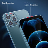 Luxury Frameless Transparent Case For iPhone