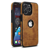 Ultra Thin Slim Leather Phone Case For iPhone