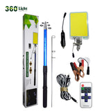 telescopic outdoor camping light