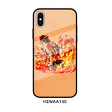 One Piece Anime Phone tempered glass Case For Iphones