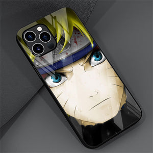 Naruto Glass Case For Apple iPhones