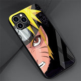 Naruto Glass Case For Apple iPhones