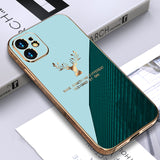 Luxury Gold Plating Cover For iPhone 11 13 Pro Max